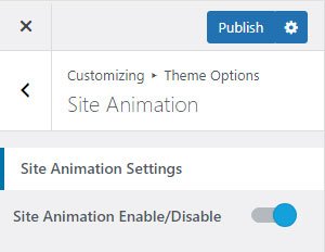 Site Animation
